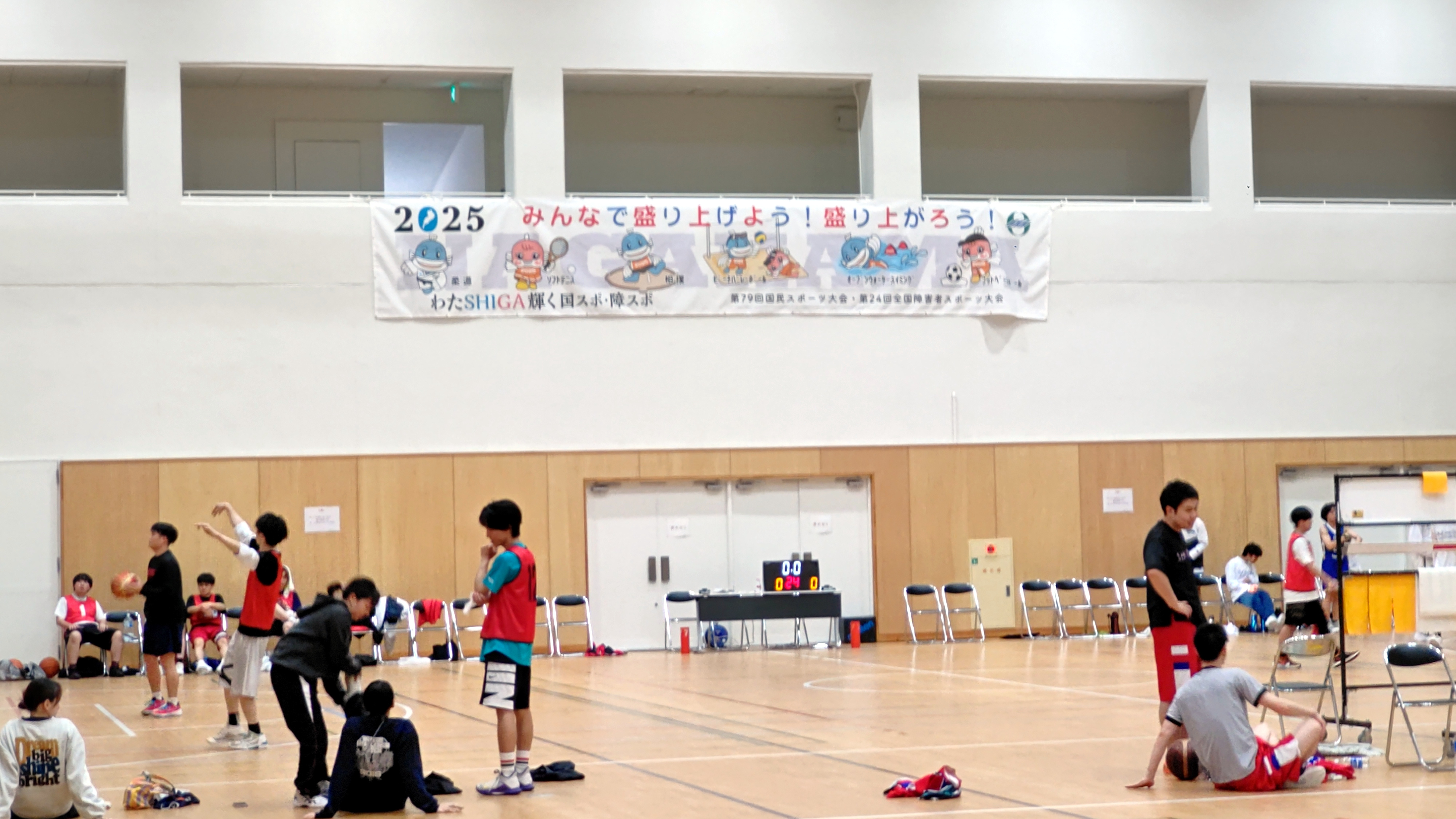 エンジョイスポーツin長浜バスケットボール大会に参加をしました！